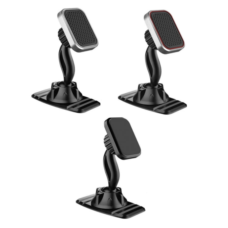Car Center Console Paste Magnetic Mobile Phone Holder(Gray) - Car Holders by PMC TechLife | Online Shopping South Africa | PMC TechLife | Buy Now Pay Later Mobicred