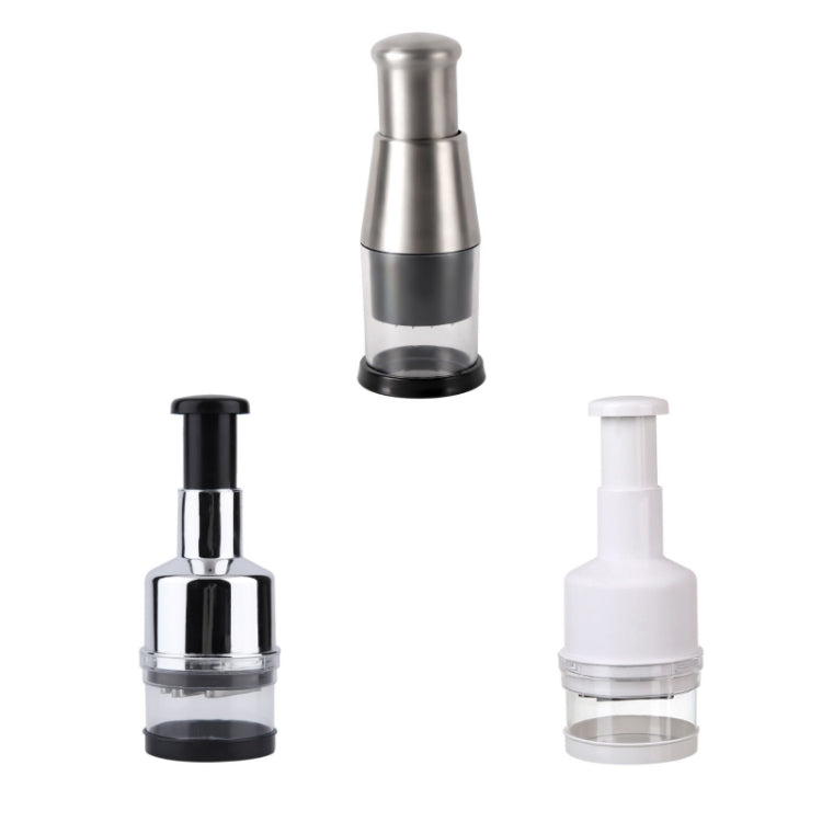 Press Kitchen Cutter Garlic Onion Pat Knife, Specification: Plating Silver - Stirrer & Squeezer by PMC TechLife | Online Shopping South Africa | PMC TechLife | Buy Now Pay Later Mobicred
