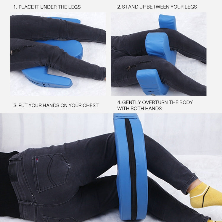 Elderly Bedridden Patient Bed Turn Over Pillow Disability Aids,Spec: High-density Sponge(Blue) - free shipping - PMC TechLife - Order now!