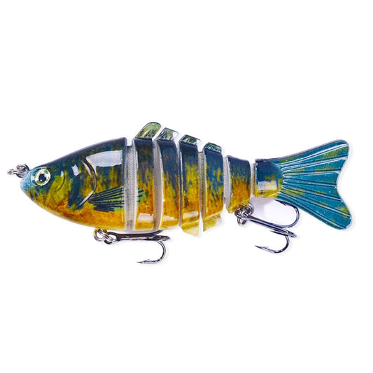 HENGJIA JM062 7 Section Fish Fake Lures VIB Minnow Fishing Lures, Size: 10cm 15g(5) - Fishing Lures by HENGJIA | Online Shopping South Africa | PMC Jewellery | Buy Now Pay Later Mobicred