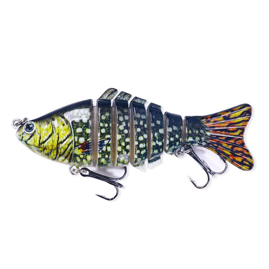 HENGJIA JM062 7 Section Fish Fake Lures VIB Minnow Fishing Lures, Size: 10cm 15g(9) - Fishing Lures by HENGJIA | Online Shopping South Africa | PMC Jewellery | Buy Now Pay Later Mobicred