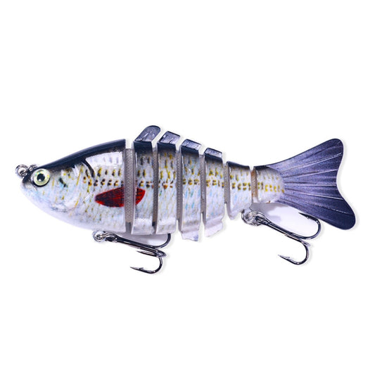 HENGJIA JM062 7 Section Fish Fake Lures VIB Minnow Fishing Lures, Size: 10cm 15g(14) - Fishing Lures by HENGJIA | Online Shopping South Africa | PMC Jewellery | Buy Now Pay Later Mobicred