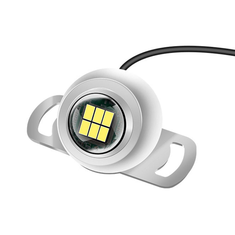 Car LED Ultra -Bright Electric Eye Reversing Light External Bulb Modified Universal Auxiliary Light, Style: Long Bright After 3 Flashes Silver Shell - Arrow Turn Lights by PMC TechLife | Online Shopping South Africa | PMC TechLife | Buy Now Pay Later Mobicred