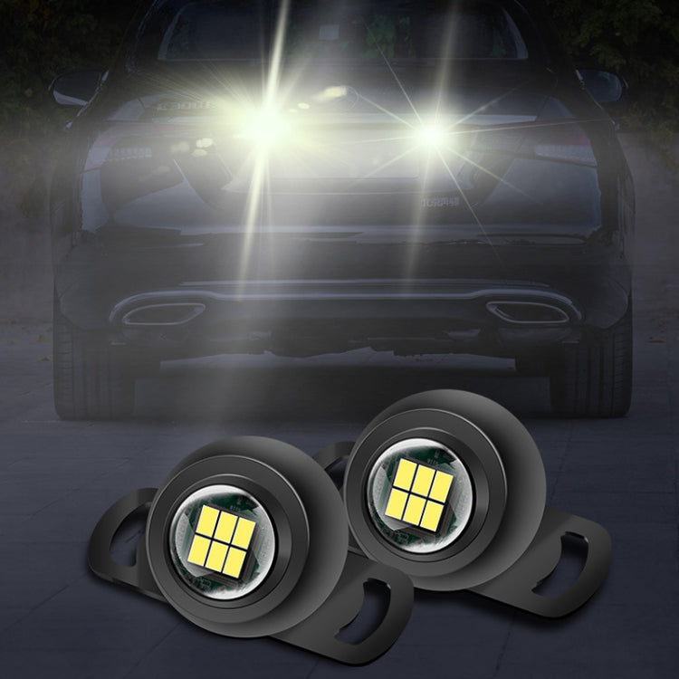 Car LED Ultra -Bright Electric Eye Reversing Light External Bulb Modified Universal Auxiliary Light, Style: Long Bright After 3 Flashes Silver Shell - Arrow Turn Lights by PMC TechLife | Online Shopping South Africa | PMC TechLife | Buy Now Pay Later Mobicred