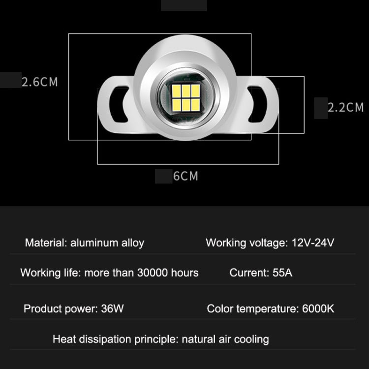 Car LED Ultra -Bright Electric Eye Reversing Light External Bulb Modified Universal Auxiliary Light, Style: Long Bright After 3 Flashes Silver Shell - Arrow Turn Lights by PMC TechLife | Online Shopping South Africa | PMC TechLife | Buy Now Pay Later Mobicred