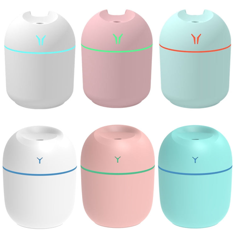 USB Mini Desktop Colorful Night Light Car Humidifier, Spec: 250ml (Y-White) - free shipping - PMC TechLife - Order now!