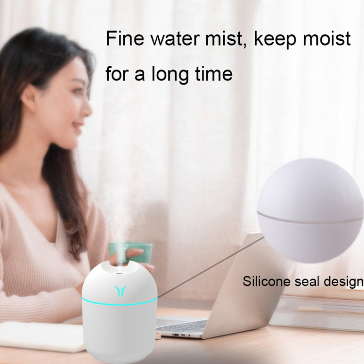 USB Mini Desktop Colorful Night Light Car Humidifier, Spec: 250ml (Y-White) - free shipping - PMC TechLife - Order now!