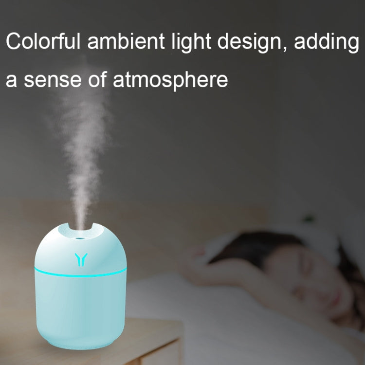 USB Mini Desktop Colorful Night Light Car Humidifier, Spec: 220ml (Y2-White) - free shipping - PMC TechLife - Order now!