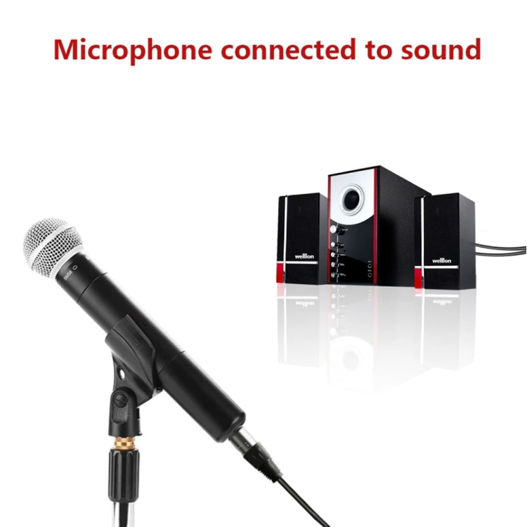 XLR Female To 2RCA Male Plug Stereo Audio Cable, Length: 10m - Microphone Audio Cable & Connector by PMC TechLife | Online Shopping South Africa | PMC TechLife | Buy Now Pay Later Mobicred