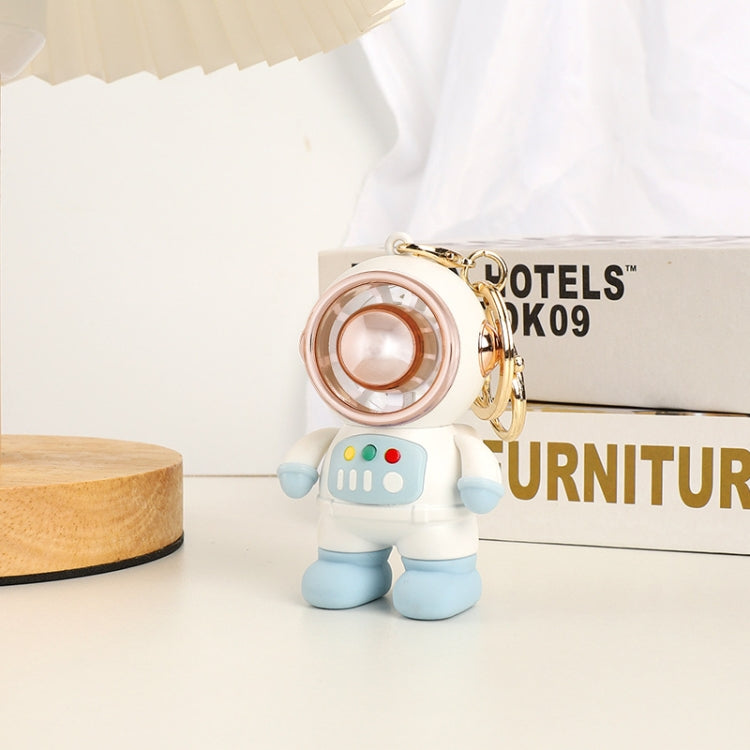6092 Cartoon Astronaut Fan With Lanyard Portable Mini USB Charging Fan(Light Blue) - Electric Fans by PMC TechLife | Online Shopping South Africa | PMC TechLife | Buy Now Pay Later Mobicred