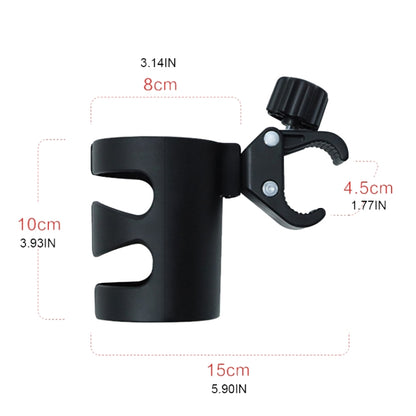 Baby Stroller Cup Holder Universal 360 Rotatable Drink Bottle Rack - Strollers Accessories by PMC Jewellery | Online Shopping South Africa | PMC Jewellery