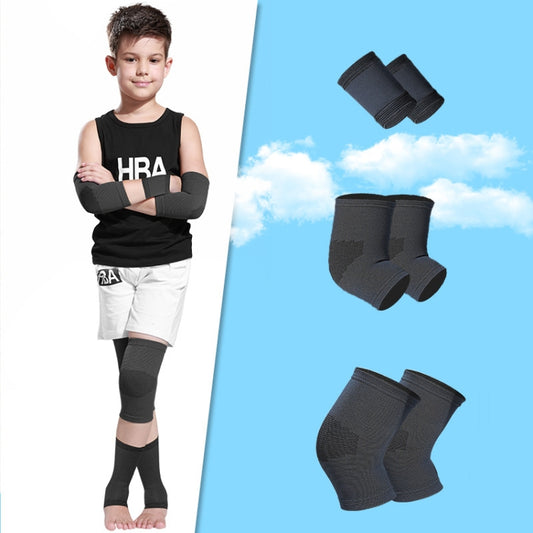 N1033 Child Football Equipment Basketball Sports Protectors, Color: Black 6 In 1(S) - Sports Safety by PMC Jewellery | Online Shopping South Africa | PMC Jewellery | Buy Now Pay Later Mobicred