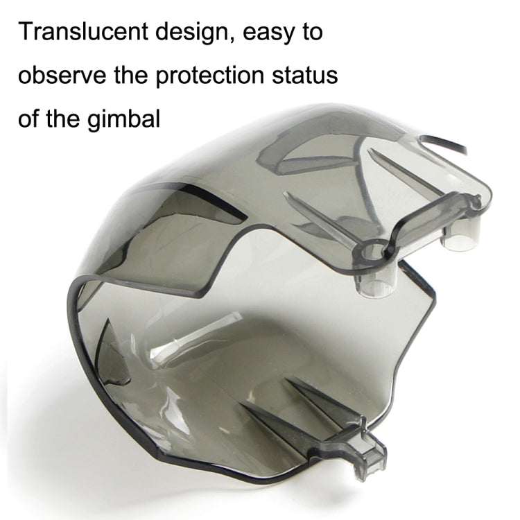 For DJI Mini 3 MN3-JTG-BK Lens Protective Cover Gimbal Camera Fixed Cover Drone Accessories(Transparent Grey) - free shipping - PMC TechLife - Order now!