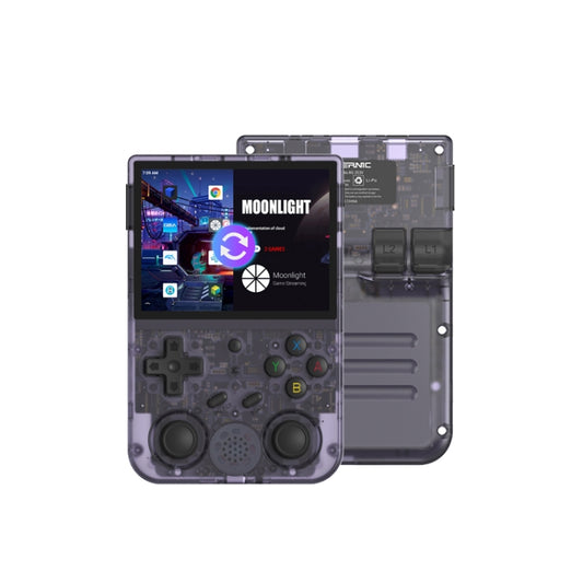 ANBERNIC RG353V  3.5 Inch Wireless Game Box Android 11 Linux OS Handheld Game Console 128G 25,000 Games(Transparent Purple) - Pocket Console by ANBERNIC | Online Shopping South Africa | PMC Jewellery