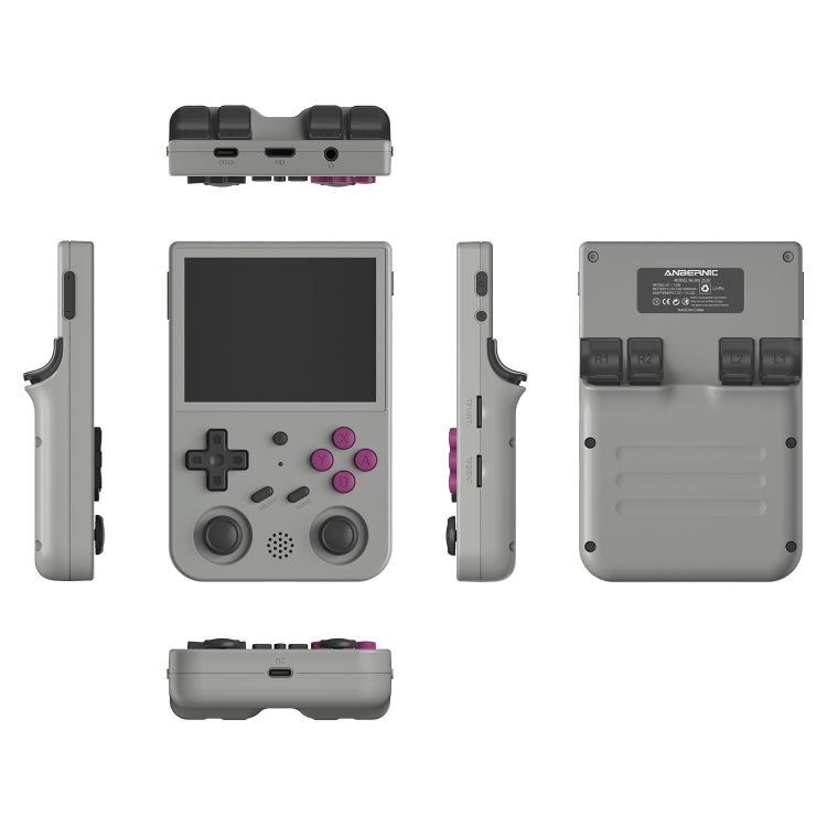 ANBERNIC RG353V  3.5 Inch Wireless Game Box Android 11 Linux OS Handheld Game Console 128G 25,000 Games(Transparent Purple) - free shipping - PMC TechLife - Order now!