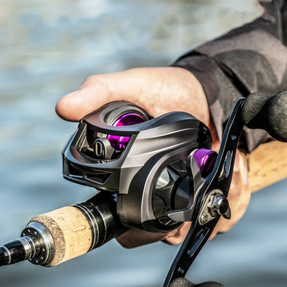 LINNHUE AM2000 7:2:1 High Speed 8KG Max Drag Fishing Reel(Left Hand) - Fishing Reels by PMC Jewellery | Online Shopping South Africa | PMC Jewellery