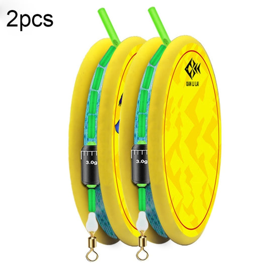 2pcs Outdoor Fishing Anti-tangle Spotted Invisible Line Set with Scale, Size: 6.3m(3.0) - Fishing Lines & Ropes by PMC Jewellery | Online Shopping South Africa | PMC Jewellery | Buy Now Pay Later Mobicred