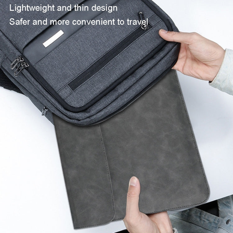 A20 Laptop Bag Magnetic Suction Slim Tablet Case Inner Bag, Size: 15.4/16 inch(Gray) - 15 inch by PMC Jewellery | Online Shopping South Africa | PMC Jewellery | Buy Now Pay Later Mobicred