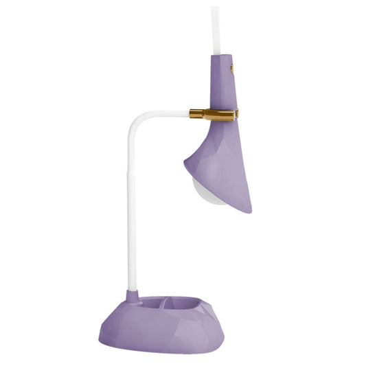 Base Removable Diamond Desk Lamp USB Charging 3-speed Color Temperature Night Light(301-3 Purple) - Desk Lamps by PMC Jewellery | Online Shopping South Africa | PMC Jewellery | Buy Now Pay Later Mobicred