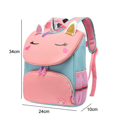 Kindergarten Children Cute Cartoon Backpack School Bag(Red Dinosaur) - Kids Bags by PMC Jewellery | Online Shopping South Africa | PMC Jewellery