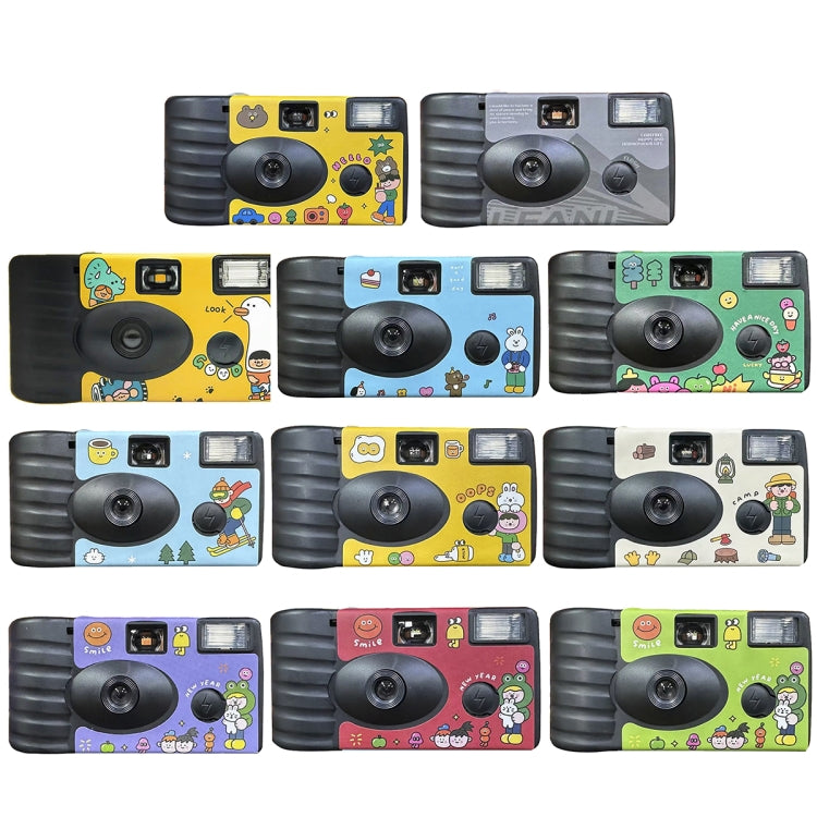 27pcs LFANI Retro Film Camera Waterproof Cartoon Decorative Stickers without Camera - free shipping - PMC TechLife - Order now!