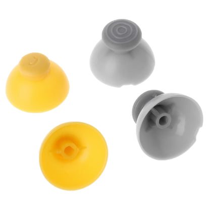 For Nintendo Gamecube NGC Controller 10pcs Joystick Cap Replacement Parts(Yellow) - Switch Spare Parts by PMC Jewellery | Online Shopping South Africa | PMC Jewellery