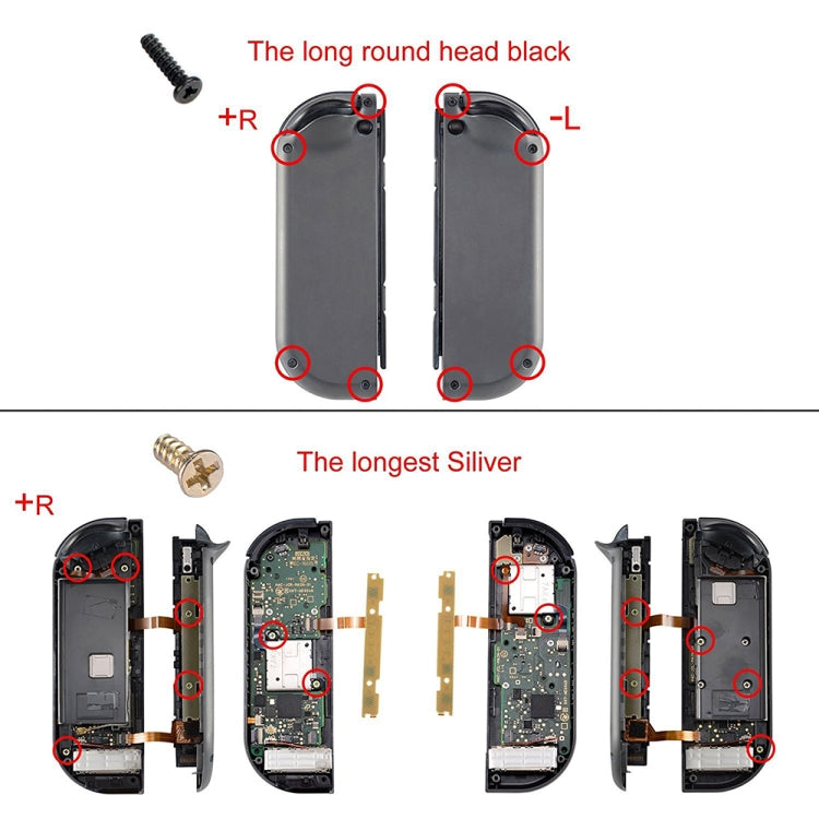 For Nintendo Switch Joy-Con 2sets Screws Repair Tools,Spec: 18 In 1 - Switch Spare Parts by PMC TechLife | Online Shopping South Africa | PMC TechLife