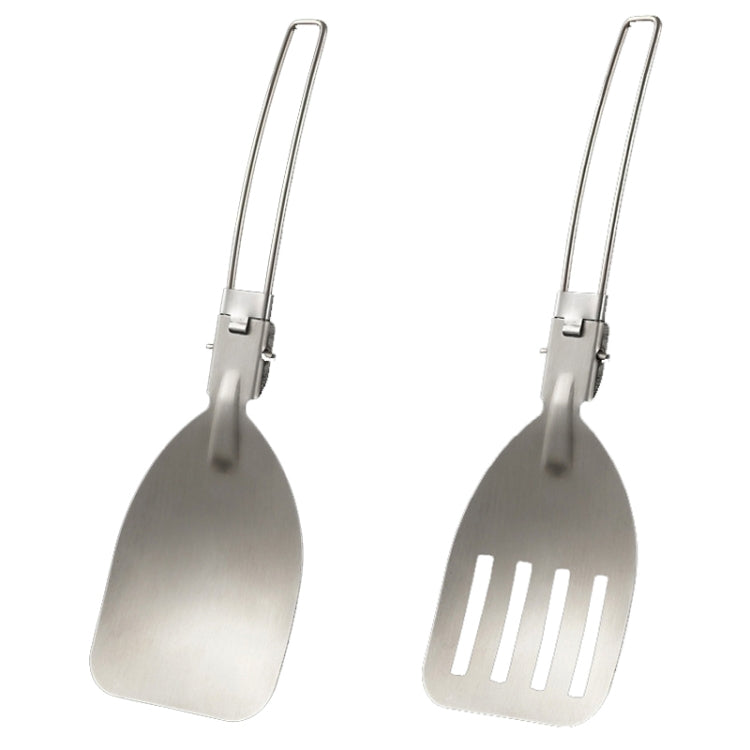 304 Stainless Steel Folding Frying Spatula Outdoor Camping Portable Tableware(Rice Shovel) - Cookwares & Tablewares by PMC Jewellery | Online Shopping South Africa | PMC Jewellery