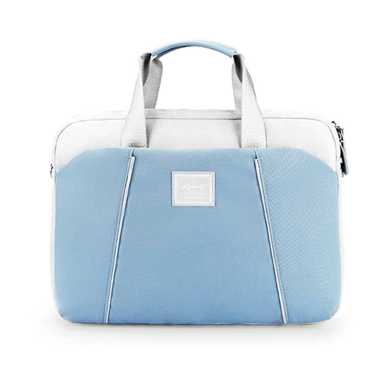 13.3-14 inch Computer Handheld Messenger Bag For Apple MacBook / Huawei / Xiaomi / Basne(Landscape tattoo light blue) - free shipping - PMC TechLife - Order now!