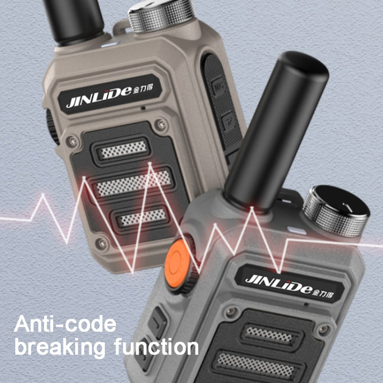 JINLIDE 3-5km 8W 6000mAh Hand-held Walkie Talkie Wireless Copy Frequency Ham Radio(Green) - Handheld Walkie Talkie by PMC TechLife | Online Shopping South Africa | PMC TechLife | Buy Now Pay Later Mobicred