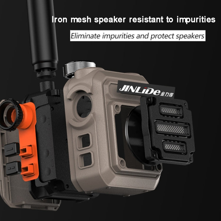 JINLIDE 3-5km 8W 6000mAh Hand-held Walkie Talkie Wireless Copy Frequency Ham Radio(Green) - Handheld Walkie Talkie by PMC TechLife | Online Shopping South Africa | PMC TechLife | Buy Now Pay Later Mobicred