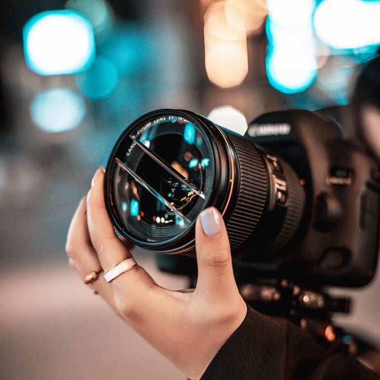 52mm Photography Foreground Blur Filter Double Half Moon SLR Accessories - Other Filter by PMC TechLife | Online Shopping South Africa | PMC TechLife | Buy Now Pay Later Mobicred