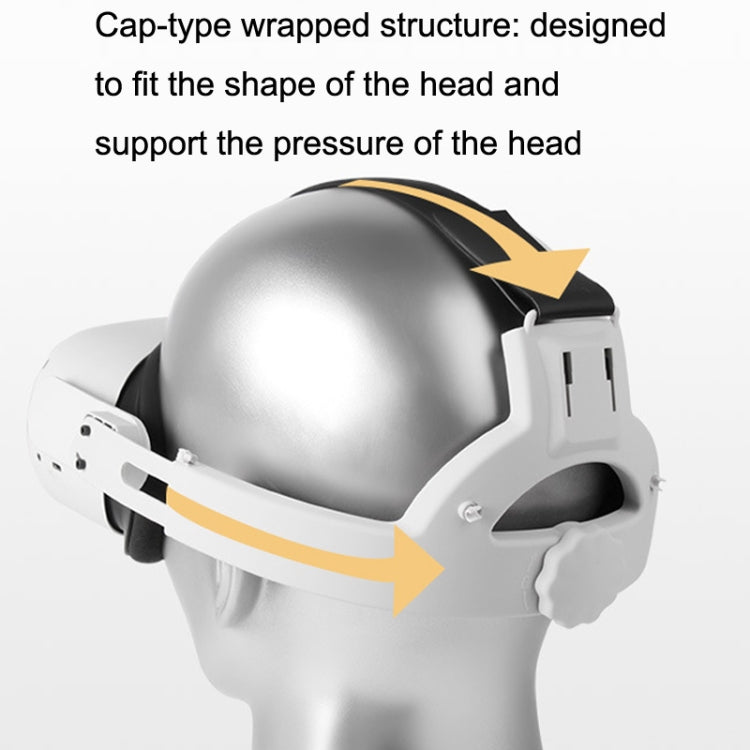 Hifylux Q2-TD79 For Oculus Quest 2 Decompression Comfortable Headband Set VR Glasses Accessories(White) - free shipping - PMC TechLife - Order now!