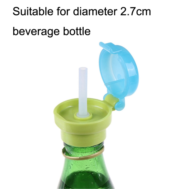 2pcs CJ07205 Baby Straw Lids Portable Drinking Straw Lids for Children(Green) - Drinking Tools by PMc TechLife | Online Shopping South Africa | PMc TechLife | Buy Now Pay Later Mobicred