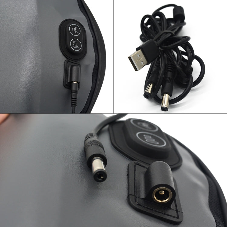 SR-21 Car Lumbar Cushion Headrest Seat Memory Foam Accessories, Style: Massage Headrest (Brown) - Seat Accessories by PMC TechLife | Online Shopping South Africa | PMC TechLife | Buy Now Pay Later Mobicred