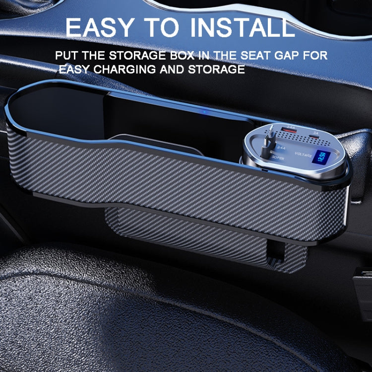 Vehicle Seat Gap Storage Box Organizer Front Seat Console Side Pocket ,Spec: No Wireless Charging Upgrade Wire - Stowing Tidying by PMC TechLife | Online Shopping South Africa | PMC TechLife | Buy Now Pay Later Mobicred