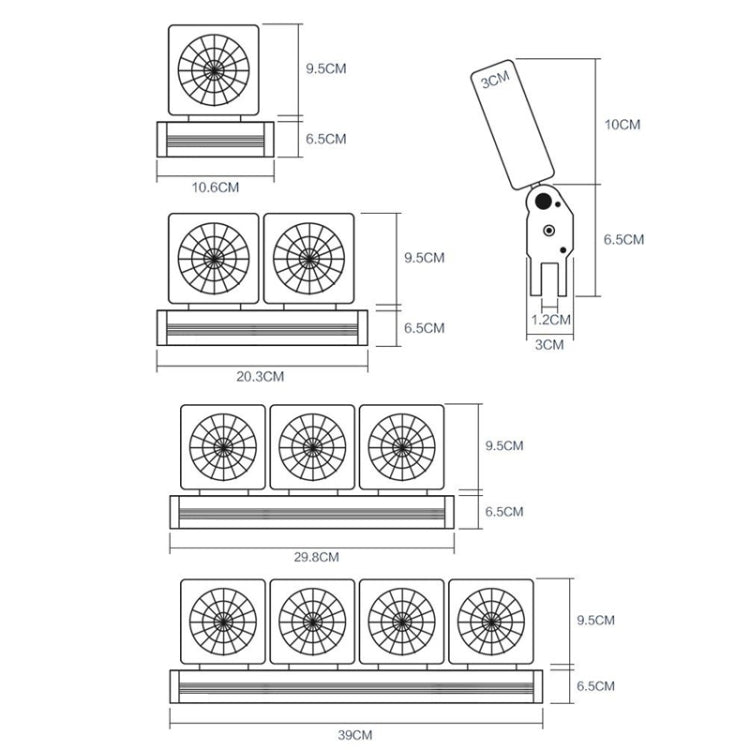 Fish Tank Cooling Fan Cooling Silent Aquarium Fan, Specification: 2 Head US Plug - Fish Tanks & Accessories by PMC TechLife | Online Shopping South Africa | PMC TechLife | Buy Now Pay Later Mobicred