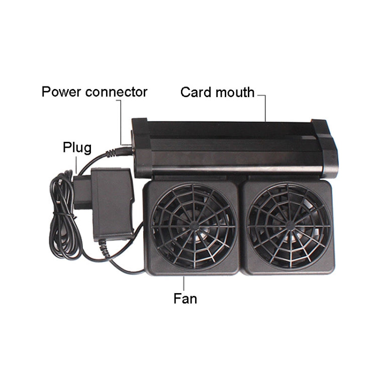 Fish Tank Cooling Fan Cooling Silent Aquarium Fan, Specification: 2 Head US Plug - Fish Tanks & Accessories by PMC TechLife | Online Shopping South Africa | PMC TechLife | Buy Now Pay Later Mobicred