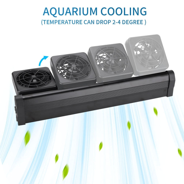 Fish Tank Cooling Fan Cooling Silent Aquarium Fan, Specification: 2 Head US Plug - Fish Tanks & Accessories by PMC TechLife | Online Shopping South Africa | PMC TechLife | Buy Now Pay Later Mobicred