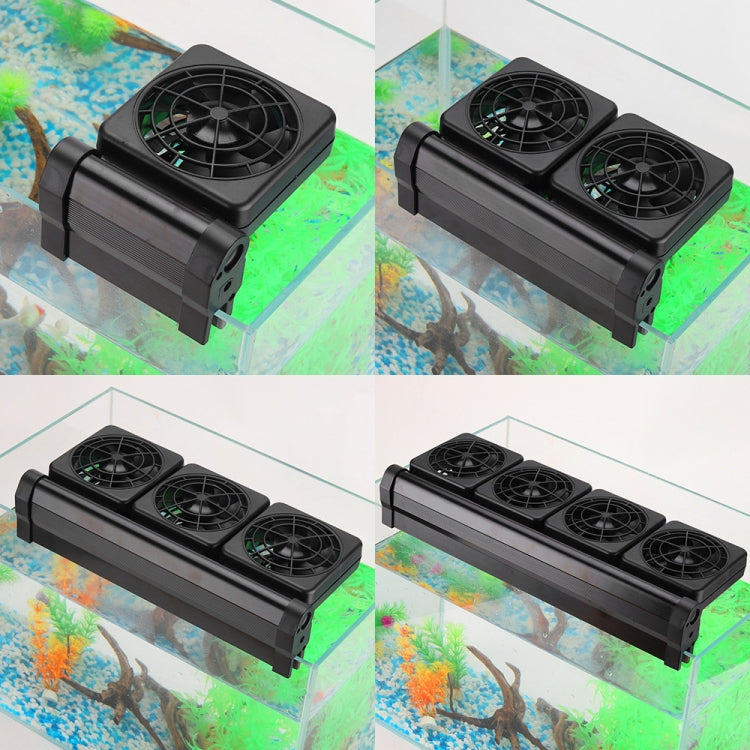 Fish Tank Cooling Fan Cooling Silent Aquarium Fan, Specification: 3 Head UK Plug - Fish Tanks & Accessories by PMC TechLife | Online Shopping South Africa | PMC TechLife | Buy Now Pay Later Mobicred
