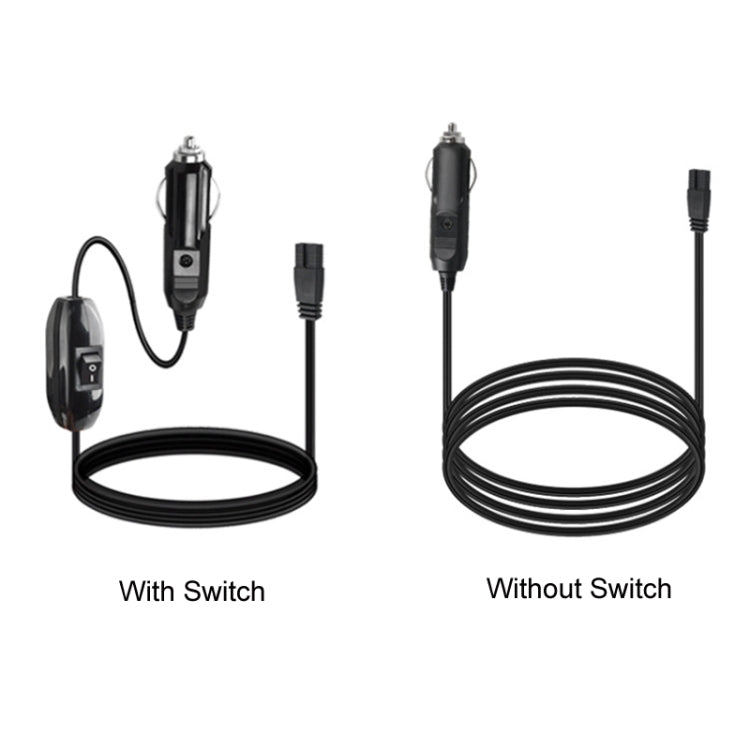 12V/24V Car Refrigerator Cable B Suffix Cigarette Lighter Plug Power Cord, Length: 2m Without Switch - Refrigerators by PMC Jewellery | Online Shopping South Africa | PMC Jewellery