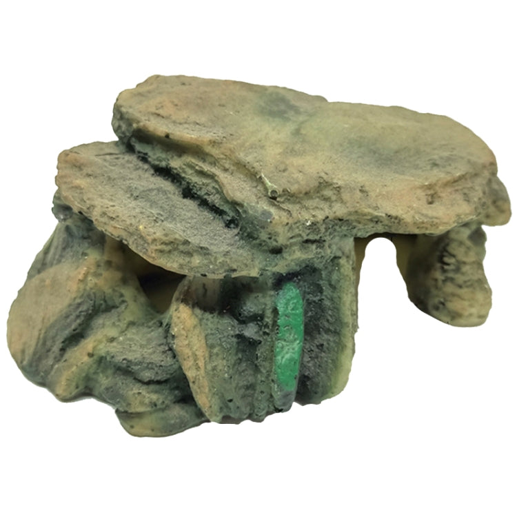 GT013S Resin Turtle Sunbed Climbing Table Stump Hideaway House Sunback Table - Reptile Supplies by PMC Jewellery | Online Shopping South Africa | PMC Jewellery