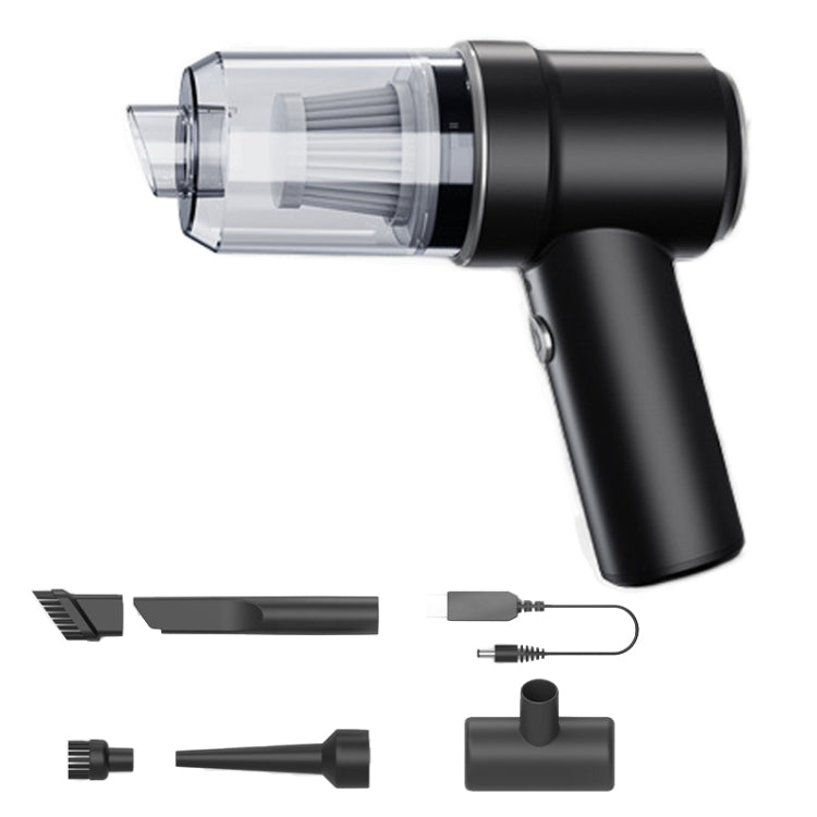 Small Wireless Charging Car Vacuum Cleaner Handheld High Power Vacuum Cleaner, Sort by color: 117CD-Black - Vacuum Cleaner by PMC TechLife | Online Shopping South Africa | PMC TechLife | Buy Now Pay Later Mobicred