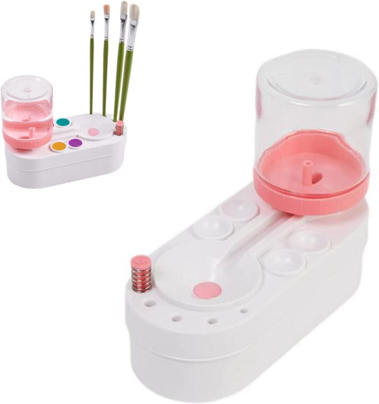 2nd Generation Oil Painting Brush Cleaner Tool with Water Container Paint Pen Washer(Green) - Art Supplies by PMC TechLife | Online Shopping South Africa | PMC TechLife