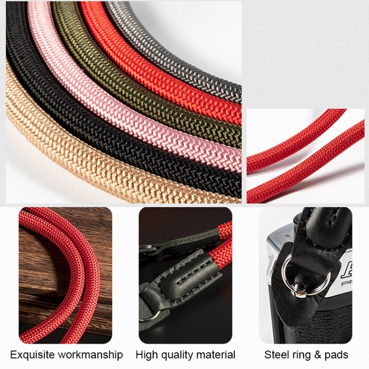 Climbing Rope Camera Strap SLR Camera Retro Wearable Shoulder Strap(Light Brown) - Camera Strap by PMC TechLife | Online Shopping South Africa | PMC TechLife