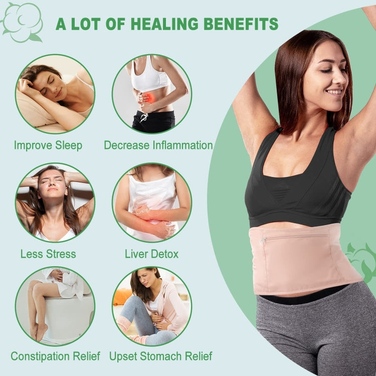Waist Support Leak-proof Care Aid Package Sleep Conditioning Aids(Pink) - free shipping - PMC TechLife - Order now!
