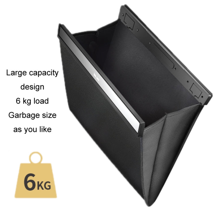 Car Garbage Bag Rear Seat Folding Storage Bag(Black) - Stowing Tidying by PMC TechLife | Online Shopping South Africa | PMC TechLife | Buy Now Pay Later Mobicred