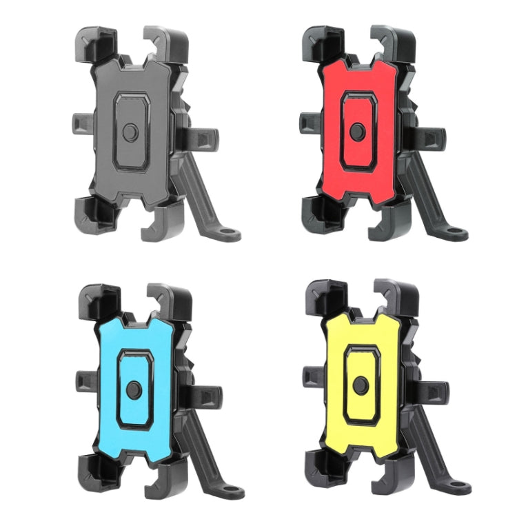 Electric Bike Motorcycle Bicycle Riding Shockproof Navigation Bracket, Color: Blue For Rearview Mirror - free shipping - PMC TechLife - Order now!