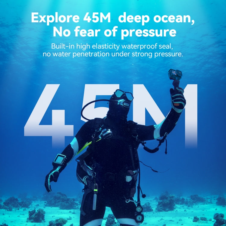 For GoPro Hero11 Black / HERO10 Black / HERO9 Black TELESIN Waterproof Case Full Scene Anti-Fog Underwater Diving Housing - Waterproof Cases by TELESIN | Online Shopping South Africa | PMC Jewellery | Buy Now Pay Later Mobicred