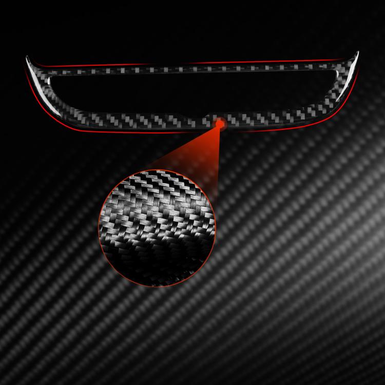 For Chevrolet Malibu 2016-2024 Left-hand Drive Navigation Button Frame Sticker(Red) - Car Interior Mouldings by PMc TechLife | Online Shopping South Africa | PMc TechLife | Buy Now Pay Later Mobicred